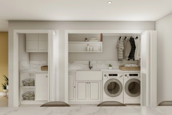 Custom Basement Finishing LAUNDRY DESIGN