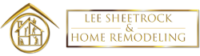 Logo Lee sheetrock home remodeling