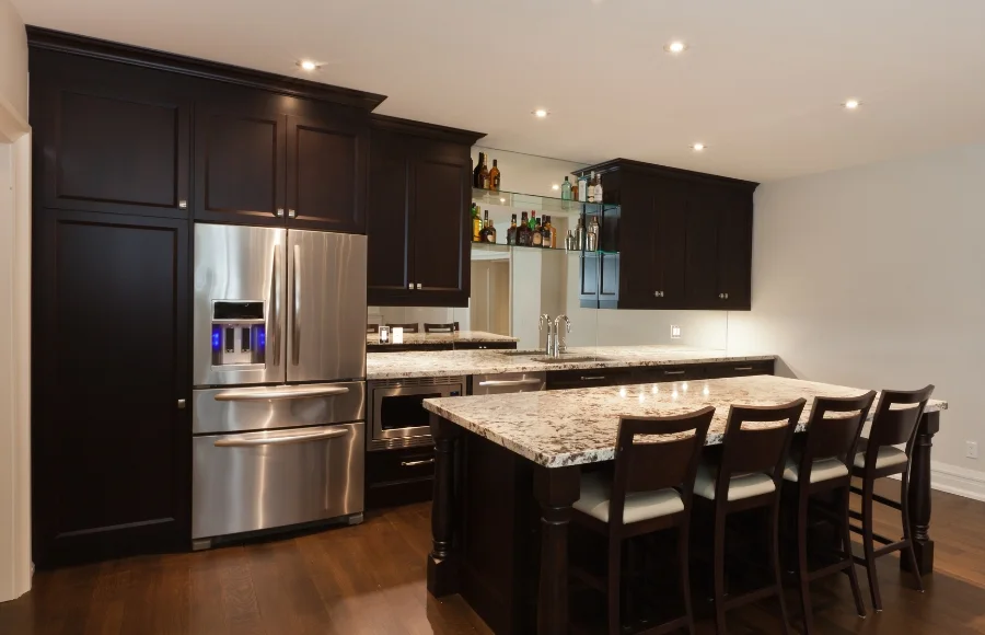 Small Kitchen and Dining Room Integration