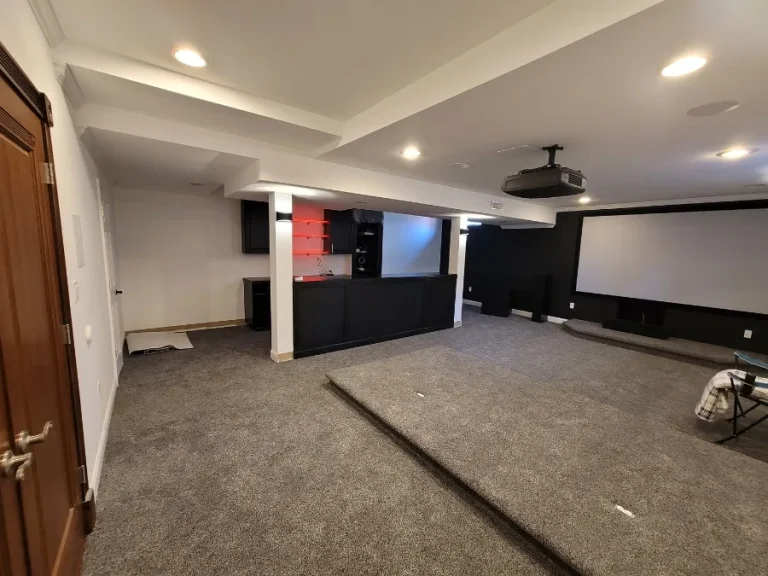 finish basement, columbus, new jersey