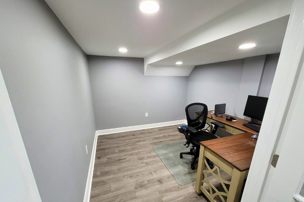 basement finishing princeton with office by lee home remodel